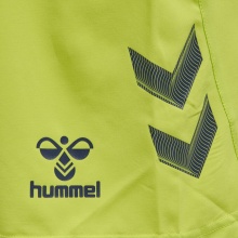 hummel Sports Shorts hmlLEAD Training short (ultra-stretch fabric, medium length) lime green Men