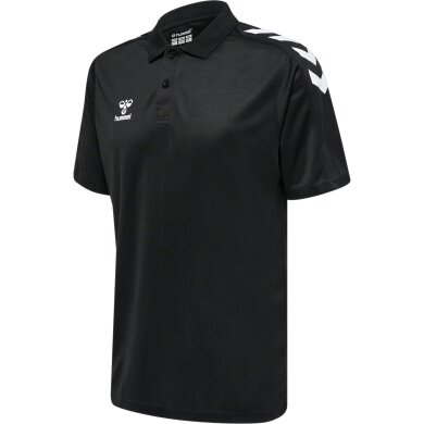 hummel Sport Polo hmlCORE XK Functional (Polyester Pique) Short Sleeve Black Men