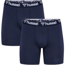 hummel Underwear Boxer Shorts hmlBoxer (Cotton) Navy Men - 2 Pack