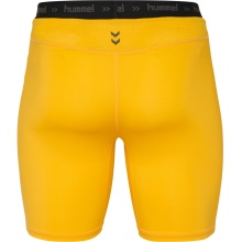 hummel Underwear Boxer Shorts Performance Tight (Polyester, tight fit) yellow Men