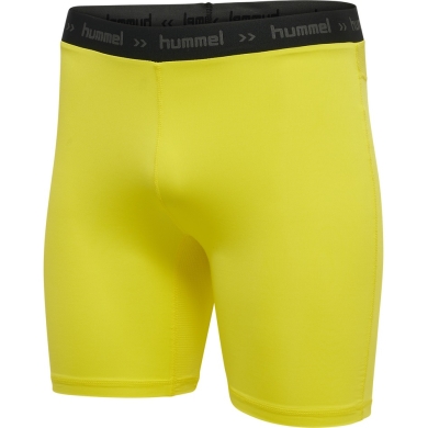 hummel Underwear Boxer Shorts Performance Tight (Polyester, tight fit) neon yellow Men