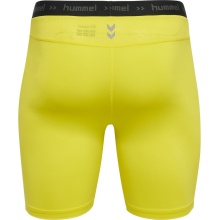 hummel Underwear Boxer Shorts Performance Tight (Polyester, tight fit) neon yellow Men