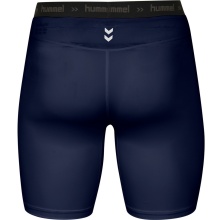 hummel Underwear Boxer Shorts Performance Tight (Polyester, close-fitting) navy blue Men