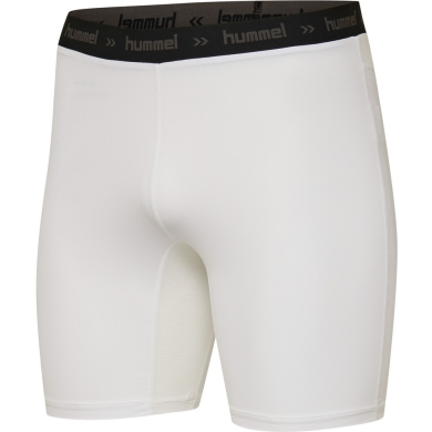 hummel Underwear Boxer Shorts Performance Tight (Polyester, tight fit) white Men