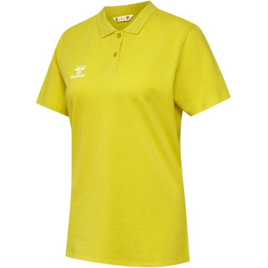 hummel Sport/Leisure Polo hmlGO 2.0 (Organic Cotton) Short Sleeve Yellow Women