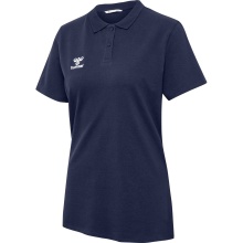 hummel Sport/Leisure Polo hmlGO 2.0 (Organic Cotton) Short Sleeve Navy Blue Women