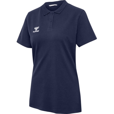 hummel Sport/Leisure Polo hmlGO 2.0 (Organic Cotton) Short Sleeve Navy Blue Women