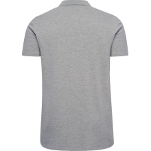 hummel Sport/Leisure Polo hmlGO 2.0 (Organic Cotton) Short Sleeve Grey Men