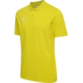 hummel Sport/Leisure Polo hmlGO 2.0 (Organic Cotton) Short Sleeve Yellow Men