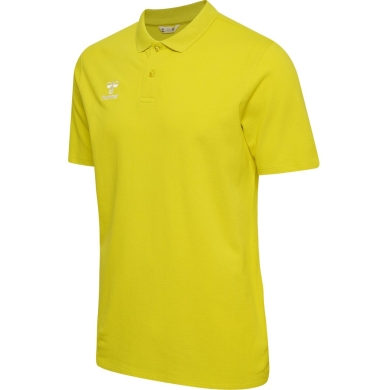 hummel Sport/Leisure Polo hmlGO 2.0 (Organic Cotton) Short Sleeve Yellow Men