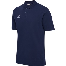 hummel Sport/Leisure Polo hmlGO 2.0 (Organic Cotton) Short Sleeve Navy Blue Men's