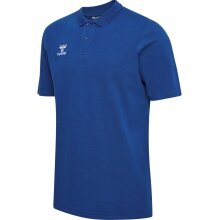 hummel Sport/Leisure Polo hmlGO 2.0 (Organic Cotton) Short Sleeve Dark Blue Men