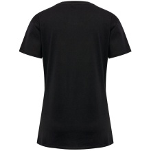 hummel Sport/Leisure Shirt hmlGO 2.0 (Organic Cotton, Classic Design) Short Sleeve Black Women