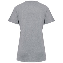 hummel Sport/Leisure Shirt hmlGO 2.0 Logo (Organic Cotton) Short Sleeve Grey Women