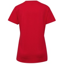 hummel Sport/Leisure Shirt hmlGO 2.0 Logo (Organic Cotton) Short Sleeve Red Women