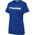 hummel Sport/Leisure Shirt hmlGO 2.0 Logo (Organic Cotton) Short Sleeve Dark Blue Women