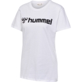 hummel Sport/Leisure Shirt hmlGO 2.0 Logo (Organic Cotton) Short Sleeve White Women