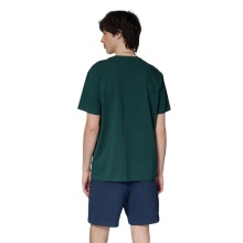 Hummel Sport/Recreation T-shirt hmlLOOSE (Organic Cotton) Short Sleeve Dark Green Men's