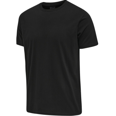 hummel Leisure T-shirt hmlRED Basic (Cotton) Short Sleeve Black Men