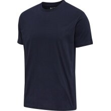 hummel Leisure T-shirt hmlRED Basic (Cotton) Short Sleeve Navy Men