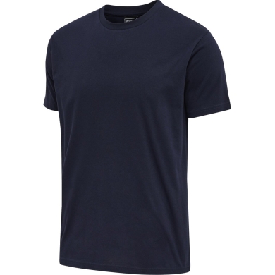 hummel Leisure T-shirt hmlRED Basic (Cotton) Short Sleeve Navy Men