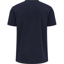 hummel Leisure T-shirt hmlRED Basic (Cotton) Short Sleeve Navy Men