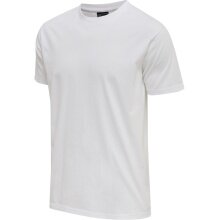 hummel Leisure T-shirt hmlRED Basic (Cotton) Short Sleeve white Men