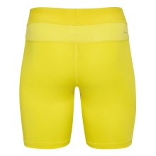 Hummel functional trousers hmlBL Performance Short Tight (polyester, fitted) yellow men's