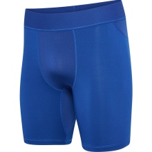 Hummel functional trousers hmlBL Performance Short Tight (polyester, fitted) dark blue men's