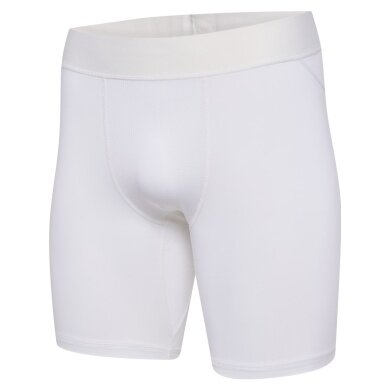 Hummel functional trousers hmlBL Performance Short Tight (polyester, fitted) white men's