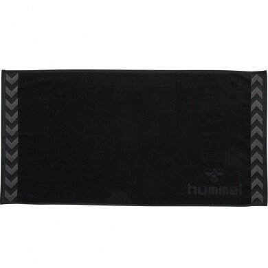 hummel Small Logo Towel black 100x50cm