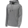 hummel Sport Hoodie hmlCORE XK Poly Sweat Hoodie (Polyester Sweat Fabric) with Hood Grey Men