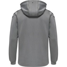 hummel Sport Hoodie hmlCORE XK Poly Sweat Hoodie (Polyester Sweat Fabric) with Hood Grey Men