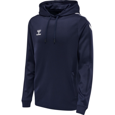 hummel Sport Hoodie hmlCORE XK Poly Sweat Hoodie (Polyester Sweat Fabric) with Hood Navy Men