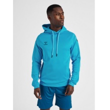 hummel Sport Hoodie hmlCORE XK Poly Sweat Hoodie (Polyester Sweat Fabric) with Hood Blue Men