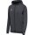 hummel Sport Hoodie hmlAUTHENTIC PL Zip Hoodie (100% recycled Polyester) asphalt grey Men