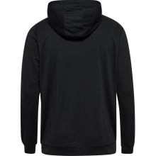 hummel Sport Hoodie hmlAUTHENTIC PL Zip Hoodie (100% recycled Polyester) black Men