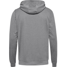 hummel Sport Hoodie hmlAUTHENTIC PL Zip Hoodie (100% recycled Polyester) grey Men