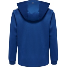 hummel Sport Hooded Jacket hmlCORE XK Poly Zip Hood Sweat (Polyester Sweat Fabric) with Hood Dark Blue Children