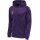 hummel Sport Hooded Jacket hmlCORE XK Poly Zip Hood Sweat (Polyester Sweat Fabric) with Hood Purple/White Men