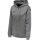 hummel Sports Hoodie hmlCORE XK Poly Zip Hood Sweat (Polyester Sweat Fabric) with Hood Grey Women