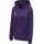 hummel Sport Hoodie hmlCORE XK Poly Zip Hood Sweat (Polyester Sweat Fabric) with Hood Purple/White Women