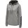 hummel Sport Hoodie hmlAUTHENTIC Poly Hoodie (knitted polyester) with hood grey Women