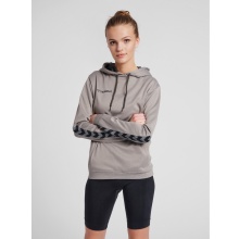 hummel Sport Hoodie hmlAUTHENTIC Poly Hoodie (knitted polyester) with hood grey Women