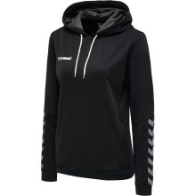 hummel Sport Hoodie hmlAUTHENTIC Poly Hoodie (knitted polyester) with hood black Women