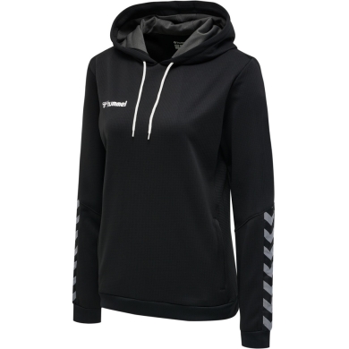 hummel Sport Hoodie hmlAUTHENTIC Poly Hoodie (knitted polyester) with hood black Women