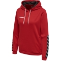 hummel Sport Hoodie hmlAUTHENTIC Poly Hoodie (knitted polyester) with hood red Women