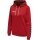 hummel Sport Hoodie hmlAUTHENTIC Poly Hoodie (knitted polyester) with hood red Women