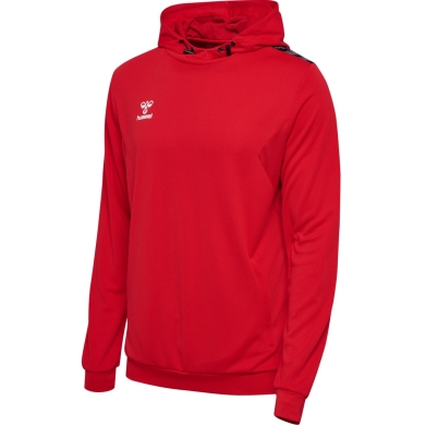 hummel Sport Hoodie hmlAUTHENTIC PL Hoodie (with zip pockets) red Men