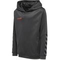 hummel Sport Hoodie hmlAUTHENTIC Poly Hoodie (knitted polyester) with hood asphalt grey Children